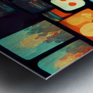 Streamer Thriving Metal print