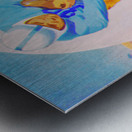 1952 Football Remix Art Metal print