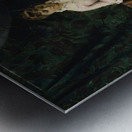 Pause at the artist studio Metal print