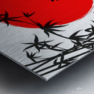 Sasuke Japanese Portrait Metal print