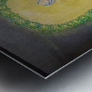 Maiden in Blue Metal print