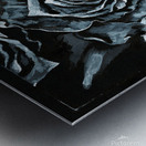 Black Rose Metal print