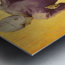 Autumn Gridiron Sunset Metal print