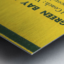 1966 Green Bay Packers Wall Art Metal print
