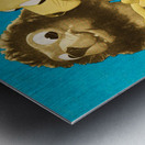 1936 Pitt vs. Penn State Football Cover Art Metal print