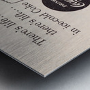 1957 Coke Football Advertisement Print Metal print