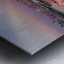 Leaving South Beach Metal print