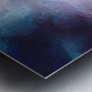 purple galactic  Metal print