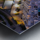 Looking down over skyscrapers Metal print