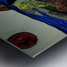 Traveling by Plane Metal print