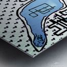 The Bird Metal print