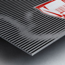 TV and  Eye Metal print