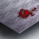 I Feel Nothing Metal print