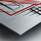 Feeling Fine Metal print