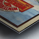 London vintage travel poster for British Railways Metal print