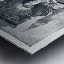 Artwork - Found and Restored - North America - 1888 Panorama of Nations - Antique Bookplate Print Metal print