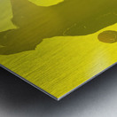 Sunny Day Tennis Abstract Art Metal print