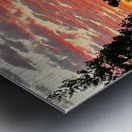 Deb  Sunrise SharpenAI Focus Metal print