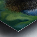 Blue Baboon Metal print