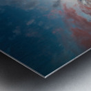 Scenic coastal sunset on island of Elba Tuscany Metal print