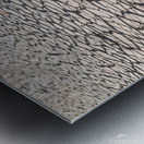 cracked clay soil  Metal print