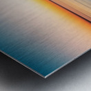 Sea Sunset VII - Panoramic Metal print