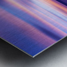 Sea Sunset IX - Panoramic Metal print