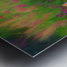 Flower garden Painting Metal print