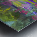 Flower garden Painting Metal print