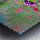 Flower garden Painting Metal print