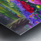 Flower garden Painting Metal print