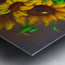 Flower garden Painting Metal print