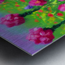 Flower garden Painting Metal print