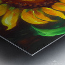 Flower garden Painting Metal print