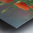 Flower garden Painting Metal print