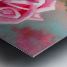 Flower garden Painting Metal print