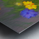 Flower garden Painting Metal print