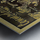 1953 Vandy Football Art Remix Metal print