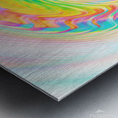 Abstract Flow Metal print