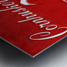 Vintage Fifties Nebraska Cornhuskers Art Metal print