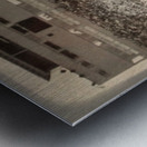 Vintage Lewis Field Oklahoma AM Football Art Metal print