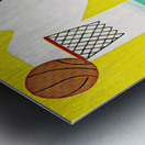 1979 Marshall Thundering Herd Basketball Art Metal print