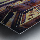 Arch of Severus and Temple of Saturn Rome Metal print