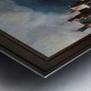 Winterliche Stadtansicht by Charles Leickert Remastered Xzendor7 Classical Fine Art Old Masters Reproductions Impression metal