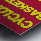 1978 Iowa State Basketball Poster Metal print