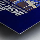 1974 Duke Basketball Art Metal print