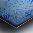 1961 Lion Mascot Art Metal print