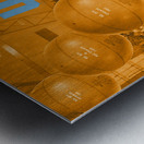 1952 UCLA Bruins Basketball Remix Art Metal print