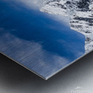 Vertical Glacier Metal print