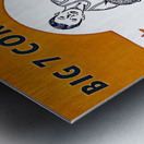 Big 7 Conference Basketball Art Metal print